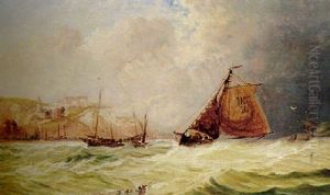 Fishing Boats Off Dieppe