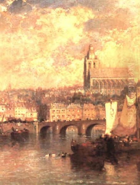 Blois On The Loire-the Cathedral - view 1