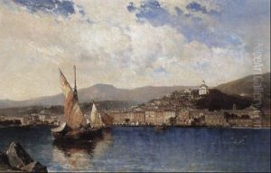 San Remo From The Mediterranean