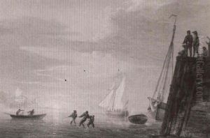 An Iron Clad Off The South Foreland, Dover Buoy