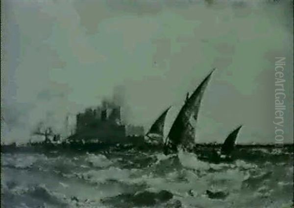 Naples From The Sea - view 1