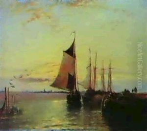 Marine Med Sejlbade Naer Dordrecht