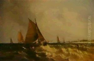 Pulling In The Nets by Arthur Joseph Meadows