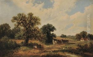 Near South Weald, Essex by James Edwin Meadows