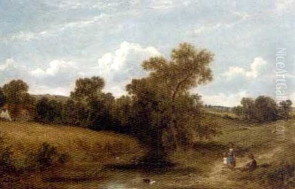 Children By A Ford - view 1