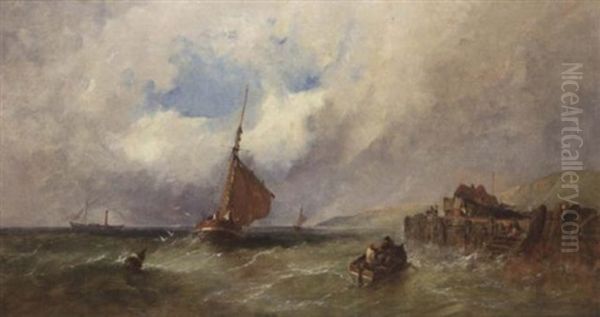 Shipping Off A Pier - view 1