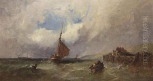 Shipping Off A Pier