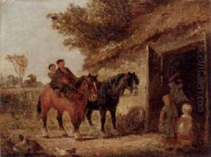 Waiting At The Forge by James Edwin Meadows