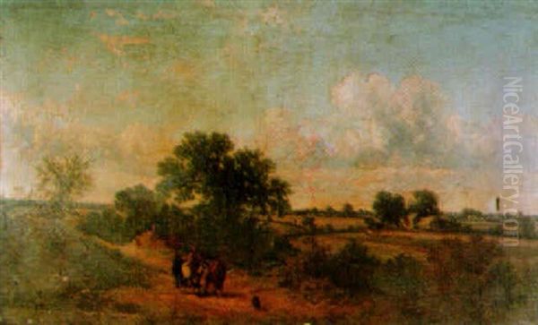 Returning Home From Harvesting - view 1
