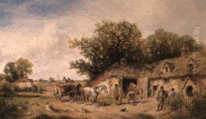 Village Blacksmith by James Edwin Meadows