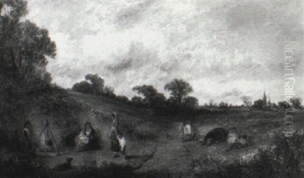 Landscape With Gypsies - view 1