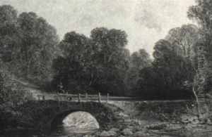 Old Bridge And Weir Priory, Brecon, South Wales Old Bridge And Weir Priory, Brecon, South Wales