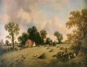 Haymaking In Hampshire