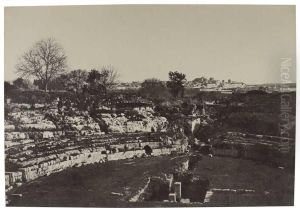 Syracuse, Amphitheatre by Paul Marcellin Berthier