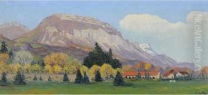 Le Saint-eynard Et La Dent De Crolles by Paul Marcellin Berthier