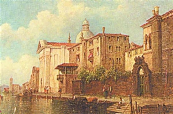 Venitian Canal Scene - view 1