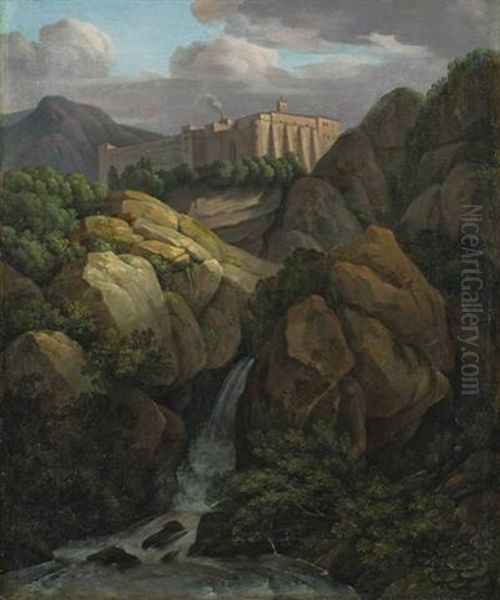 Das Kloster Santa Scholastica Bei Subiaco - view 1
