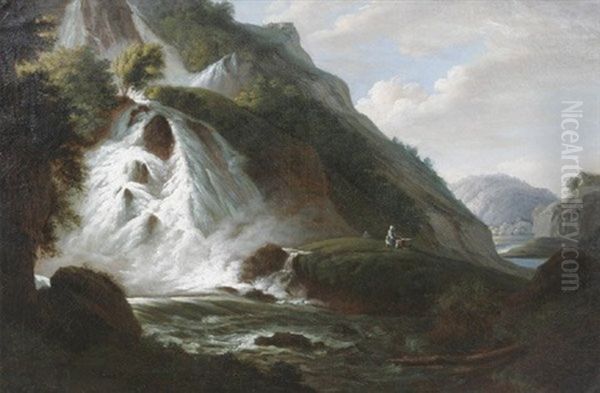 Der Unterste Reichenbachfall Im Kanton Bern - view 1