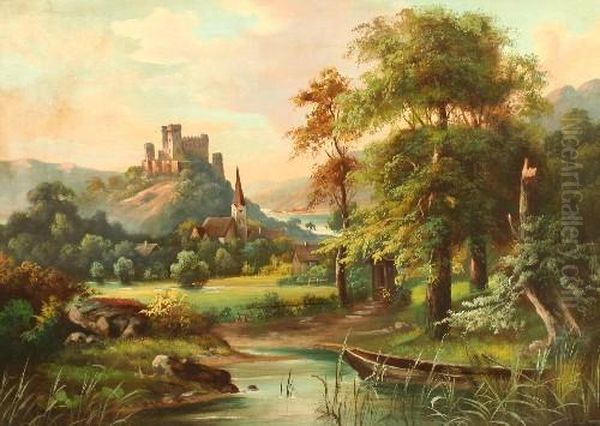 Flusslandschaft - view 1