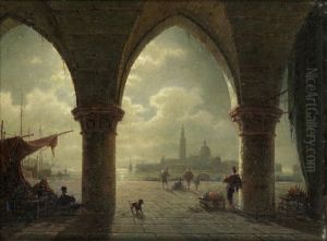 View Of Venice by Louis Mecklenburg