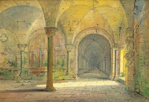Blick In Den Kreuzgang Des Kaiserdoms In Konigslutter thumbnail
