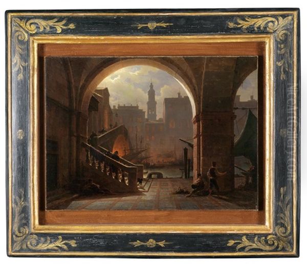 Venedig - Rialto Brucke Bei Nacht - view 1
