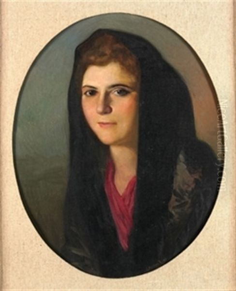 Retrato De Mujer Con Mantilla - view 1
