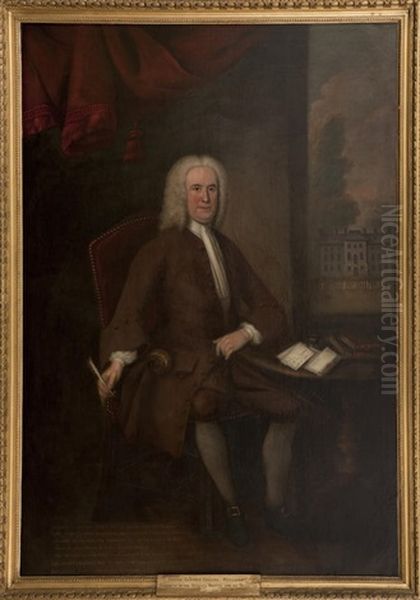 Full-length Portrait Of Andrew Gairdner In Brown Coat - view 1