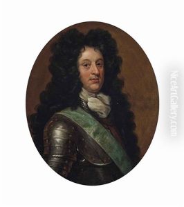 Portrait Of James Douglas, 4th Duke Of Hamilton (1658-1712), Half-length, In Armour With The Order Of The Garter