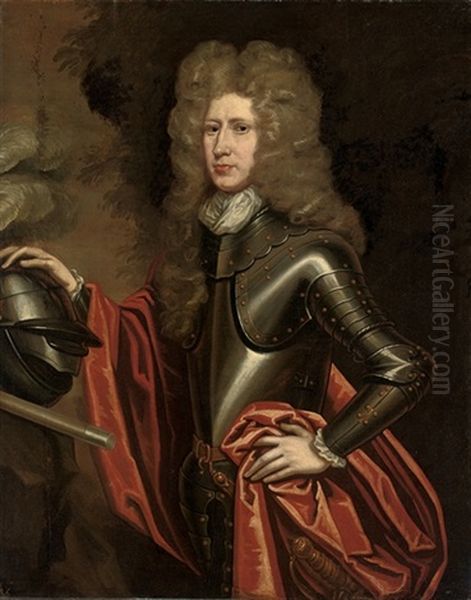 Portrait Of William Keith, 9th Earl Marischal, In Armor - view 1
