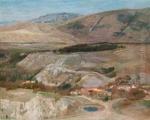 The Valley Of St. Canzian by Karl Mediz