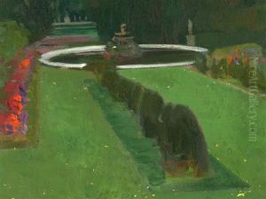 Chateau Park In The Evening