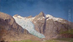 Gletscher by Karl Mediz