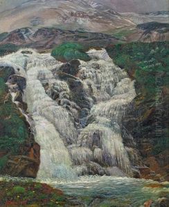 Gebirgswasserfall
