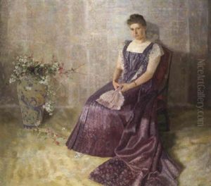 Das Lila Staatskleid by Karl Mediz