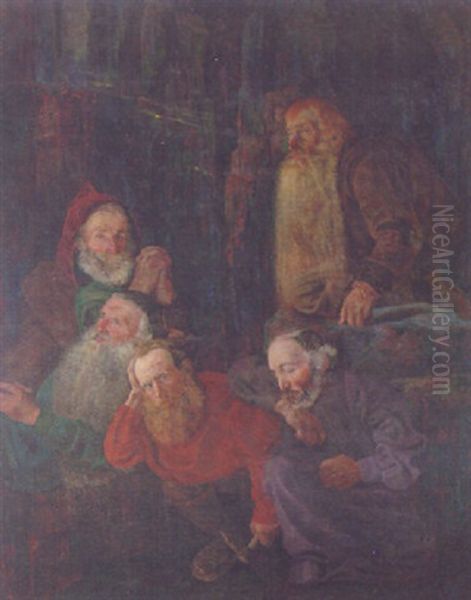 Five Gnomes Resting In The Felsen Caves - view 1