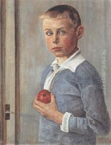 Bub Mit Apfel Bub Mit Apfel