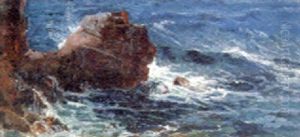 A Rocky Coastline by Karl Mediz