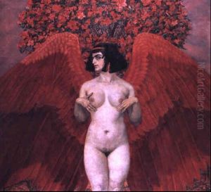 Sirene Mit Roten Flugeln