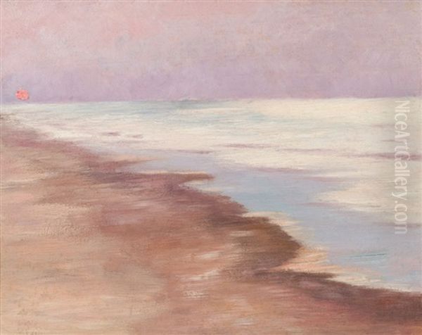 Sonnenuntergang Am Strand Von Duino - view 1