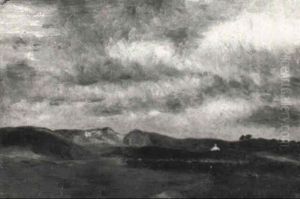 Hoher Himmel Uber Dunenlandschaft