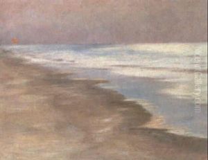 Sonnenuntergang Bei Duino by Emilie Mediz-Pelikan