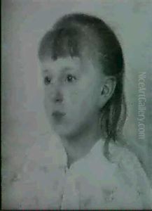 Kinderportrait by Emilie Mediz-Pelikan