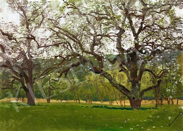 Blossoming Trees (spring) - view 1