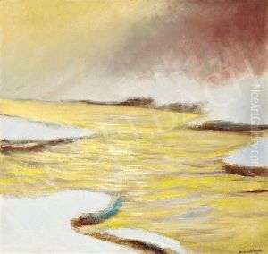 Winter Brook In The High Tatras