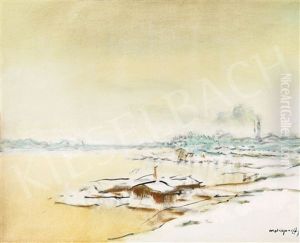 The Danube Bank In Winter