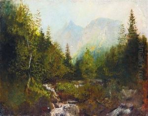 Waterfall In The Tatras