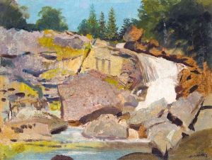 Coulee In The Tatras by Laszlo Mednyanszky