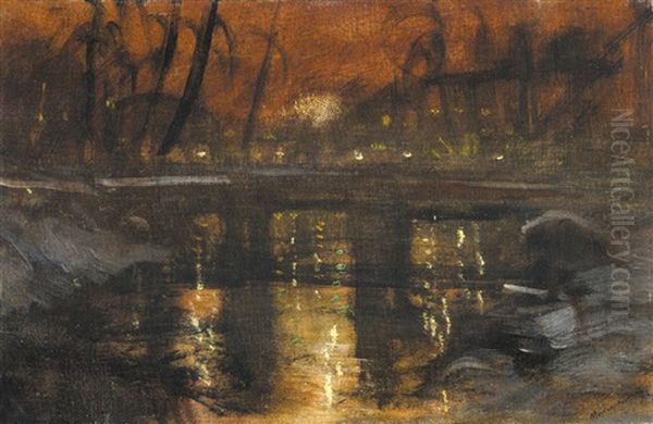 Lights At Night / Night Fire - view 1