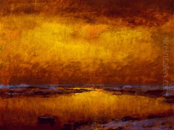 Strange Lights Above Water - view 1